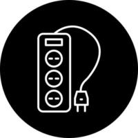 Power Strip Vector Icon Style