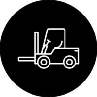 Forklift Vector Icon Style