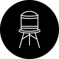 Water Tank Vector Icon Style