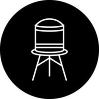 Water Tank Vector Icon Style