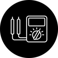 Ammeter Vector Icon Style