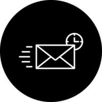 Express Mail Vector Icon Style