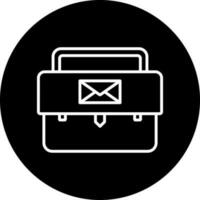 Mail Bag Vector Icon Style