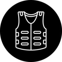 Body Armor Vector Icon Style