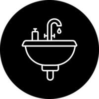 Sink Vector Icon Style