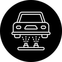 Undercarriage Flush Vector Icon Style