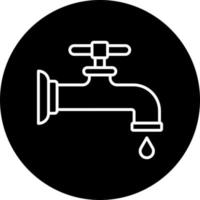 Faucet Vector Icon Style