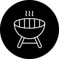 Grill Vector Icon Style