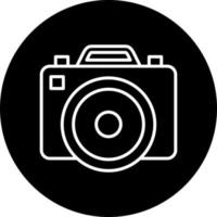 Dslr Camera Vector Icon Style