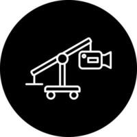 Camera Crane Vector Icon Style