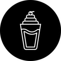 crema soda vector icono estilo