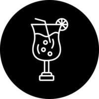 Cocktail Vector Icon Style