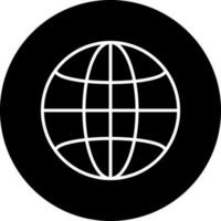 Globe Vector Icon Style