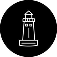 Lighthouse Vector Icon Style