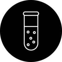 Test Tube Vector Icon Style