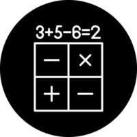 Calculation Vector Icon Style
