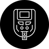 Glucometer Vector Icon Style