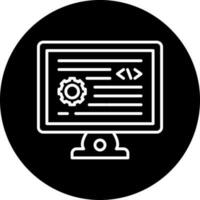 Backend Development Vector Icon Style