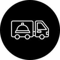 Food Truck Vector Icon Style