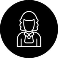 Judge Vector Icon Style