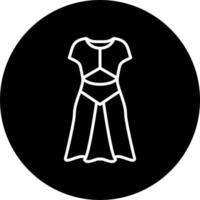 Dress Vector Icon Style