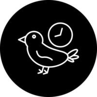 Early Bird Vector Icon Style