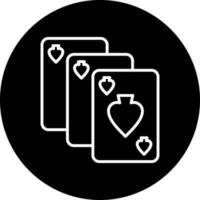 Playing Cards Vector Icon Style