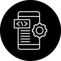 App Development Vector Icon Style