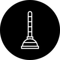 Plunger Vector Icon Style