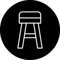 Stool Vector Icon Style