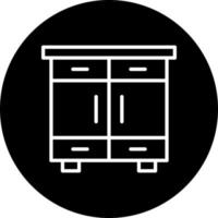 Cabinet Vector Icon Style