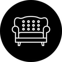 Sofa Vector Icon Style