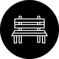 Bench Vector Icon Style