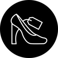 Heel Sale Vector Icon Style