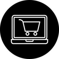 Online Shopping Vector Icon Style