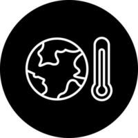 Global Warming Vector Icon Style