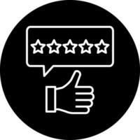 customer feedback Vector Icon Style