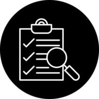 survey search Vector Icon Style