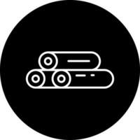 log Vector Icon Style