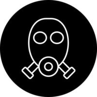 gas mask Vector Icon Style