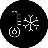 hypothermia Vector Icon Style