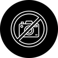 no camera Vector Icon Style