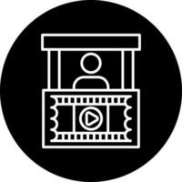 ticket office Vector Icon Style