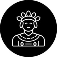 shaman Vector Icon Style