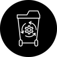 waste recovery Vector Icon Style