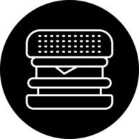 burger sandwich Vector Icon Style