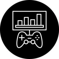 Game Analysis Vector Icon Style