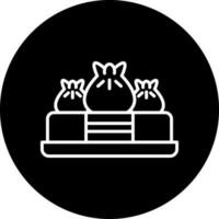dim sum Vector Icon Style