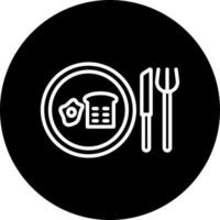 Break Fast Vector Icon Style