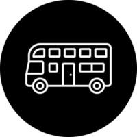 Double Decker Vector Icon Style